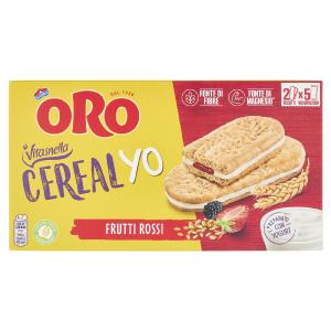 Oro Saiwa Vitasnella - CerealYo Frutti Rossi - 5 x 50,6 g