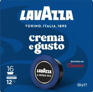 Lavazza A Modo Mio crema e gusto Classico 16 Capsule 120 g