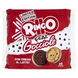 Ringo Feat. Gocciole Limited Edition Snack 6 Porzioni 165g