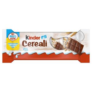 Kinder Cereali Tavolette di Cioccolato con ripieno al Latte e ai 5 Cereali 6 pezzi 141 g