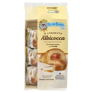 Mulino Bianco Cornetti Albicocca senza Additivi Conservanti Merenda Food Service 6pzx50g